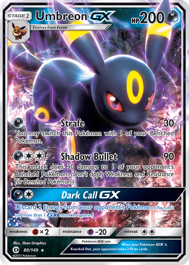 Umbreon-GX Sun & Moon