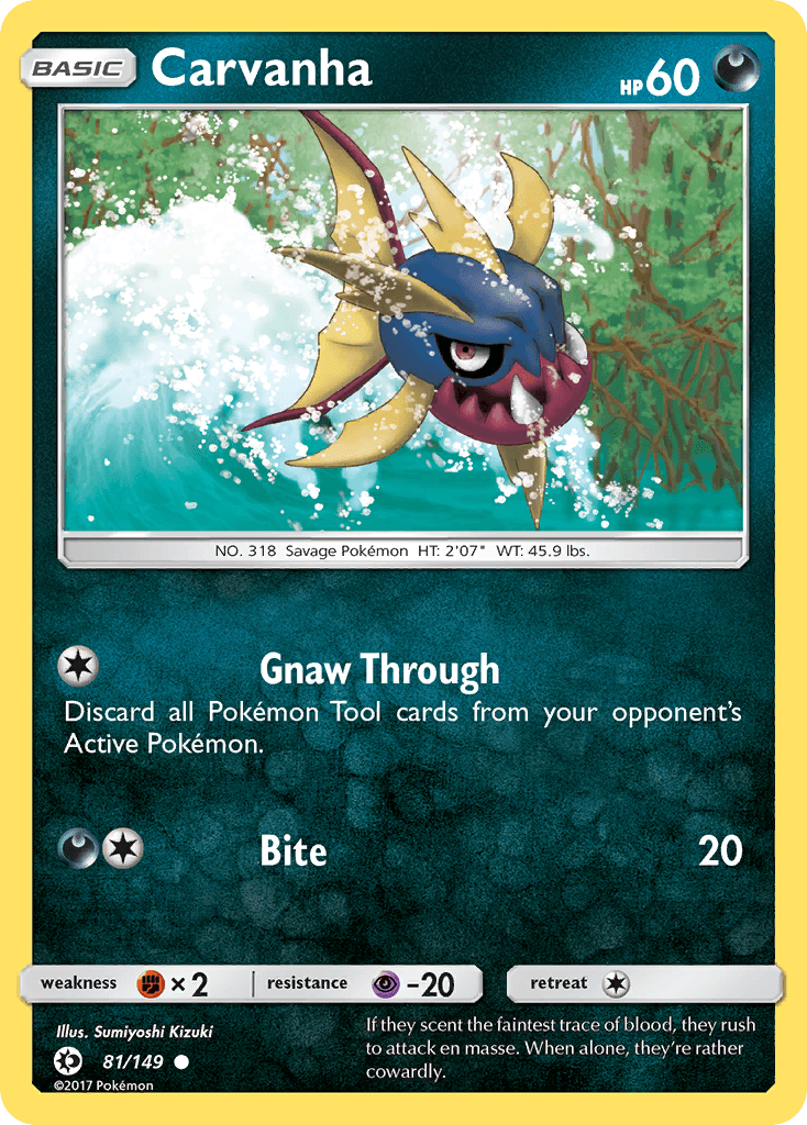 Carvanha Sun & Moon