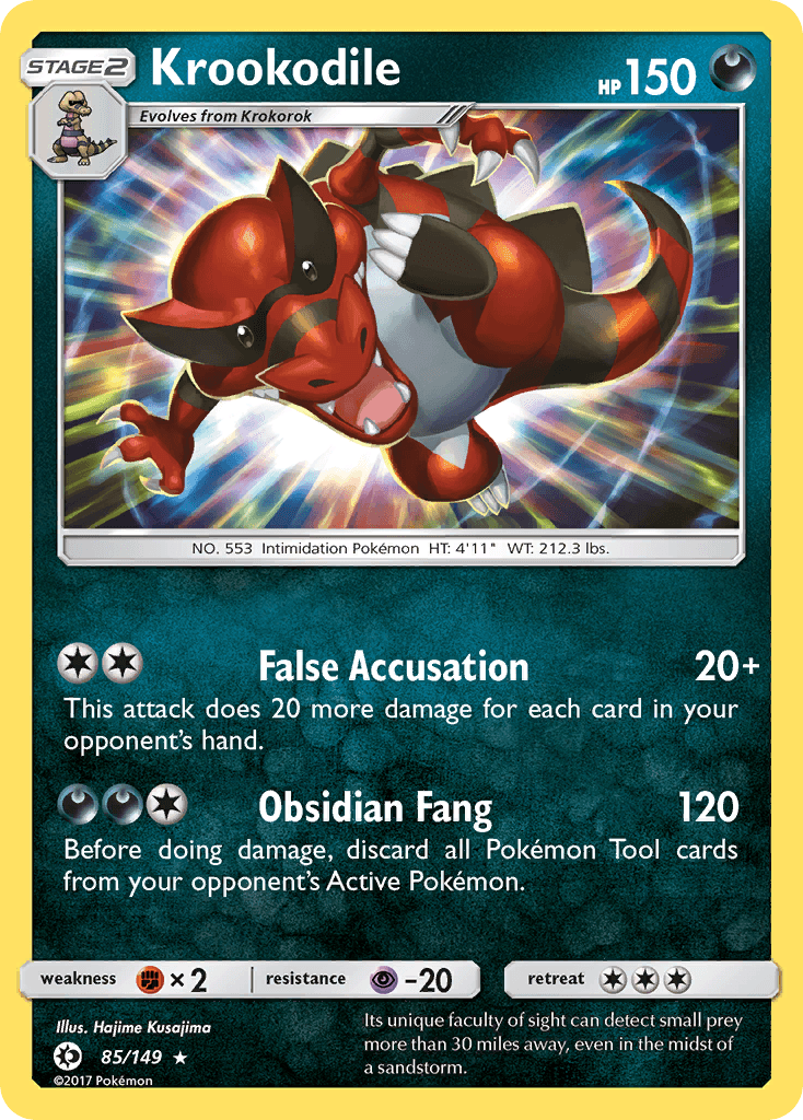 Krookodile Sun & Moon