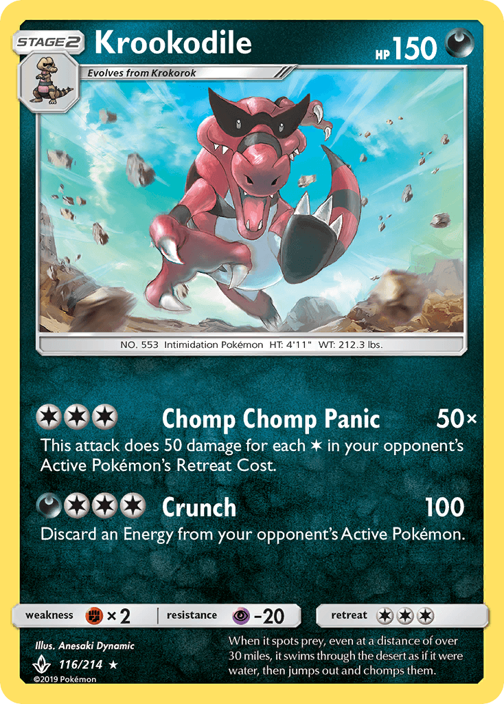 Krookodile Unbroken Bonds