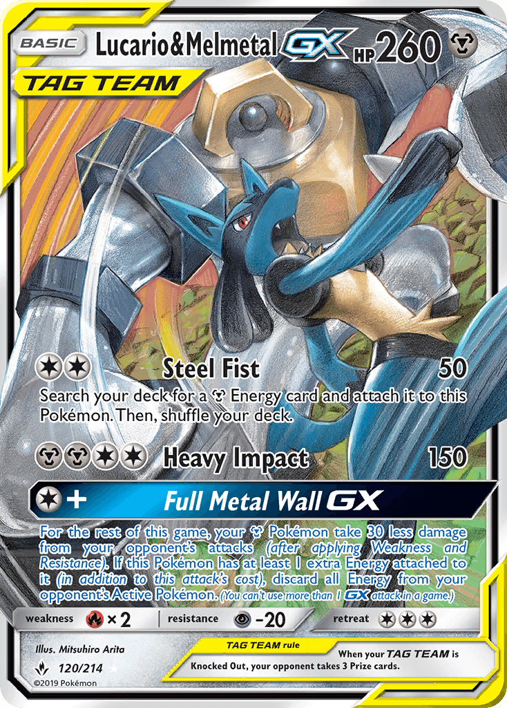 Lucario & Melmetal-GX Unbroken Bonds