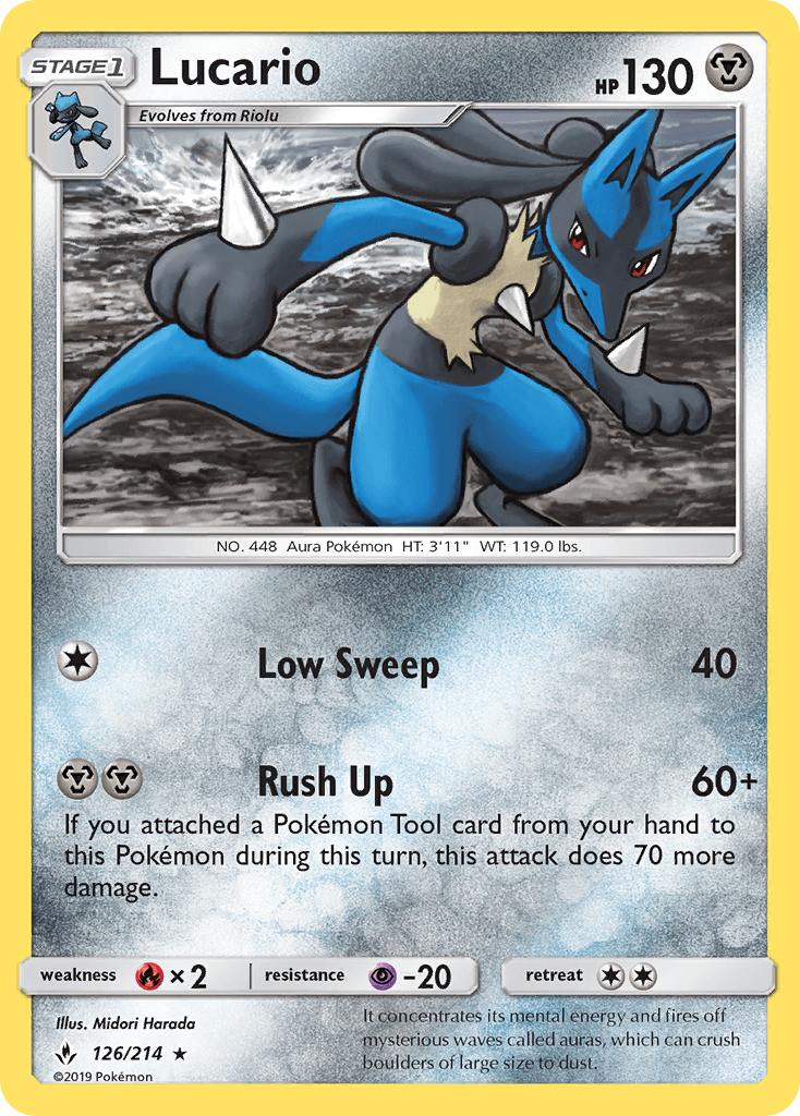 Lucario Unbroken Bonds