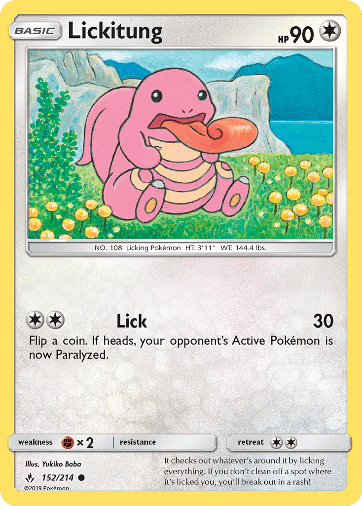 Lickitung Unbroken Bonds