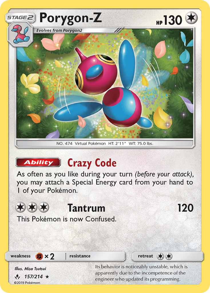 Porygon-Z Unbroken Bonds