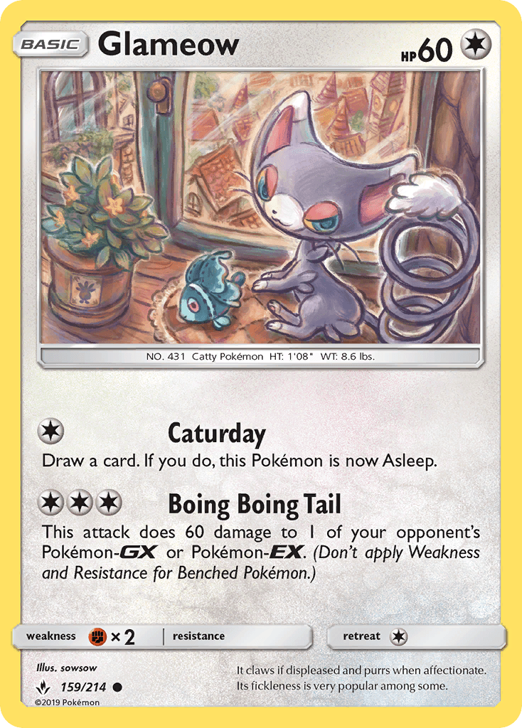 Glameow Unbroken Bonds