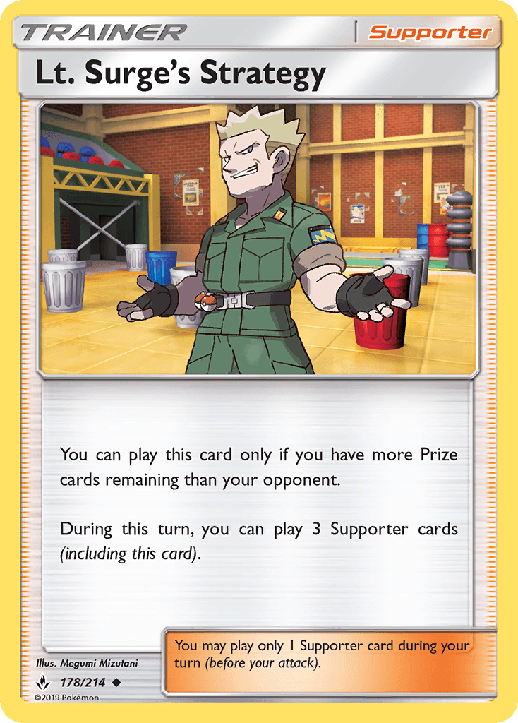 Lt. Surge's Strategy Unbroken Bonds