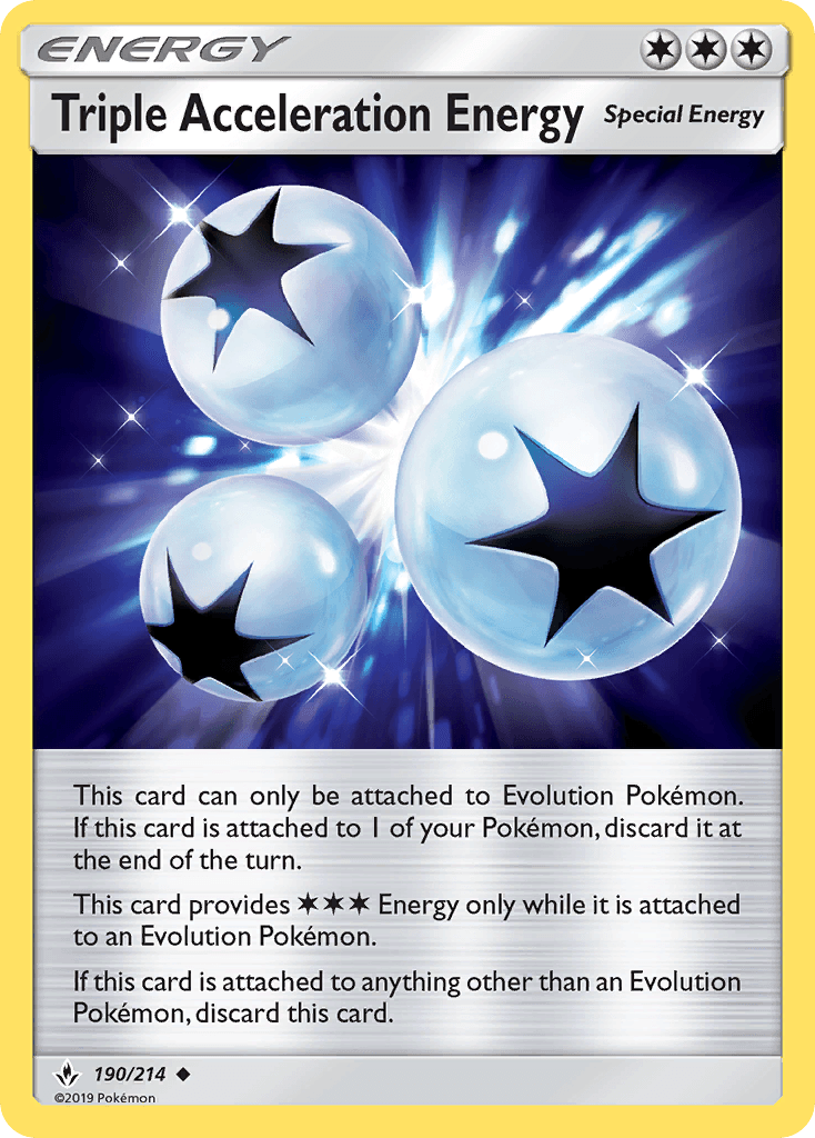 Triple Acceleration Energy Unbroken Bonds