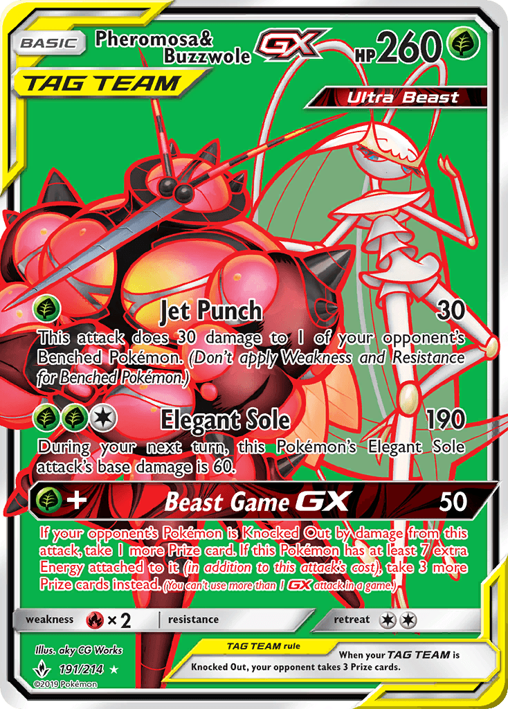 Pheromosa & Buzzwole-GX Unbroken Bonds