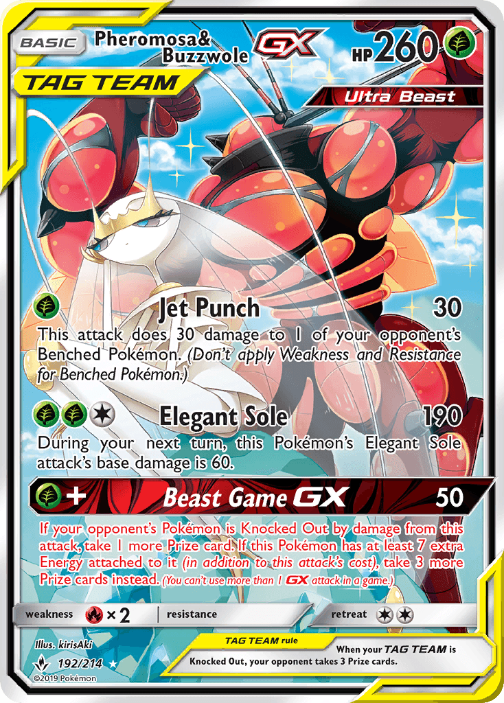 Pheromosa & Buzzwole-GX Unbroken Bonds