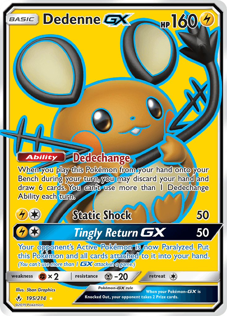 Dedenne-GX Unbroken Bonds