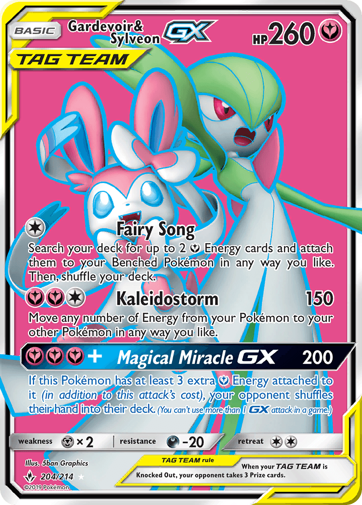 Gardevoir & Sylveon-GX Unbroken Bonds