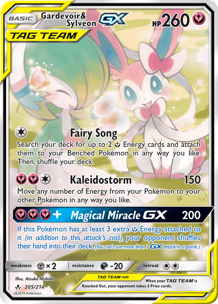 Gardevoir & Sylveon-GX Unbroken Bonds