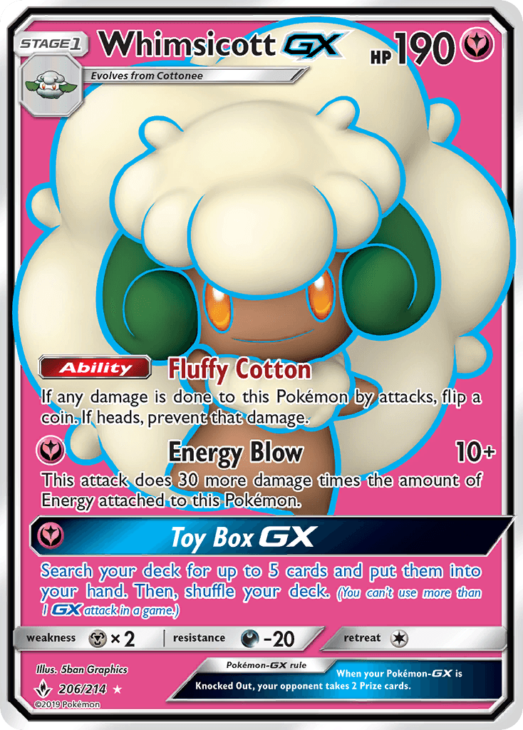 Whimsicott-GX Unbroken Bonds