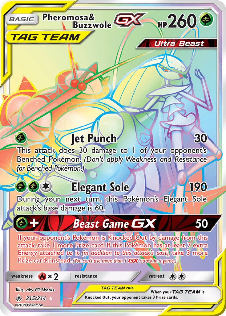 Pheromosa & Buzzwole-GX Unbroken Bonds