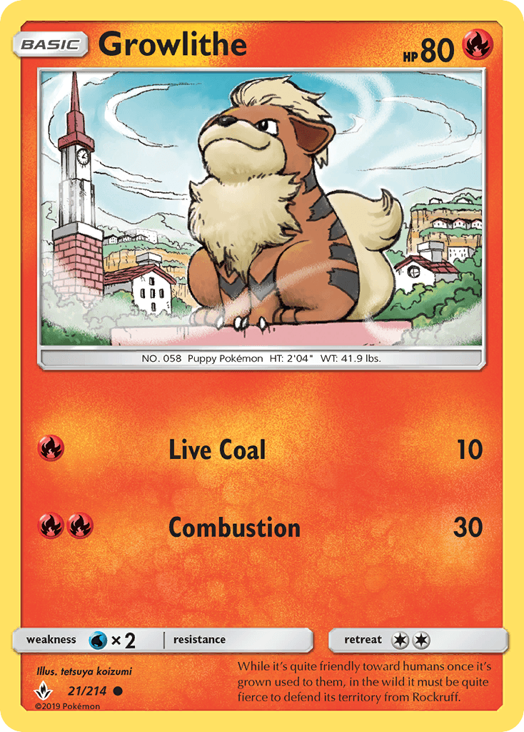 Growlithe Unbroken Bonds