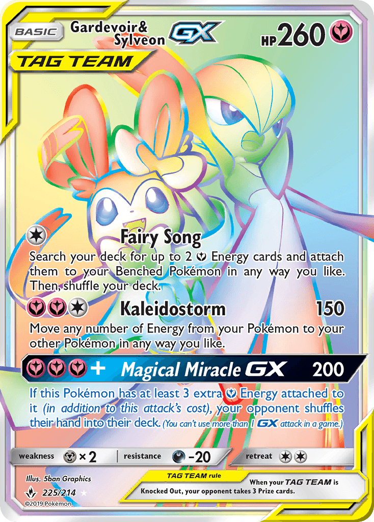 Gardevoir & Sylveon-GX Unbroken Bonds