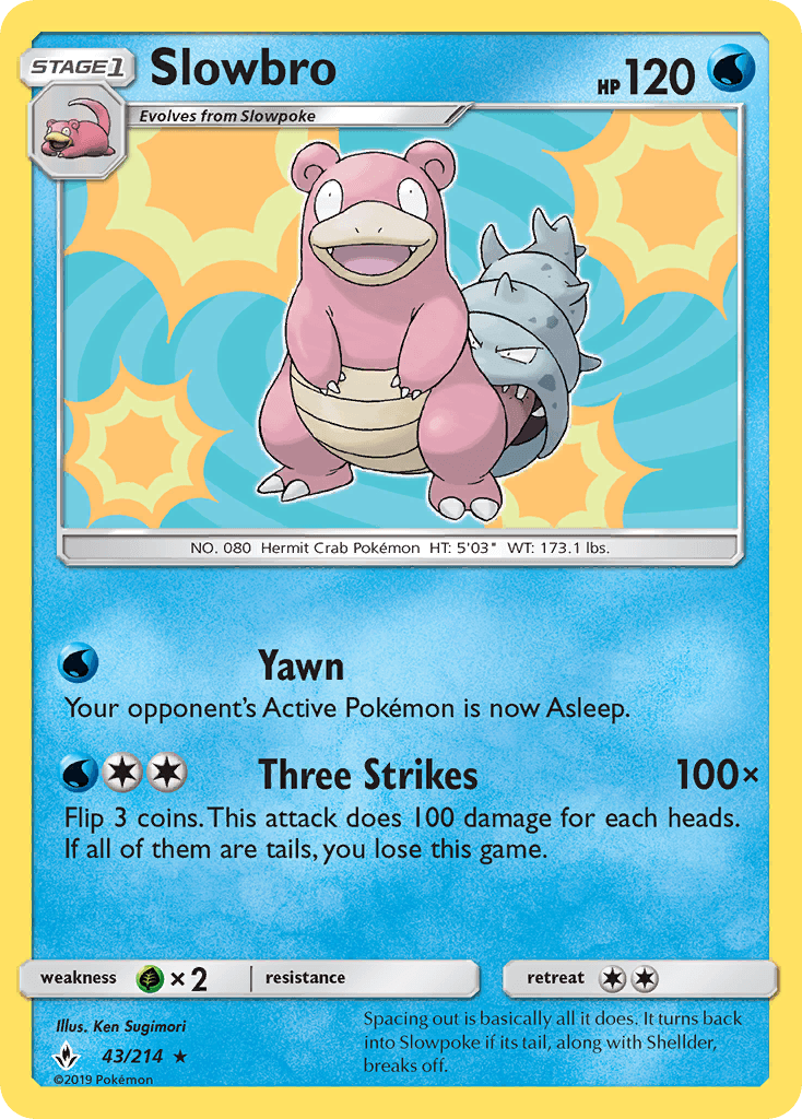 Slowbro Unbroken Bonds