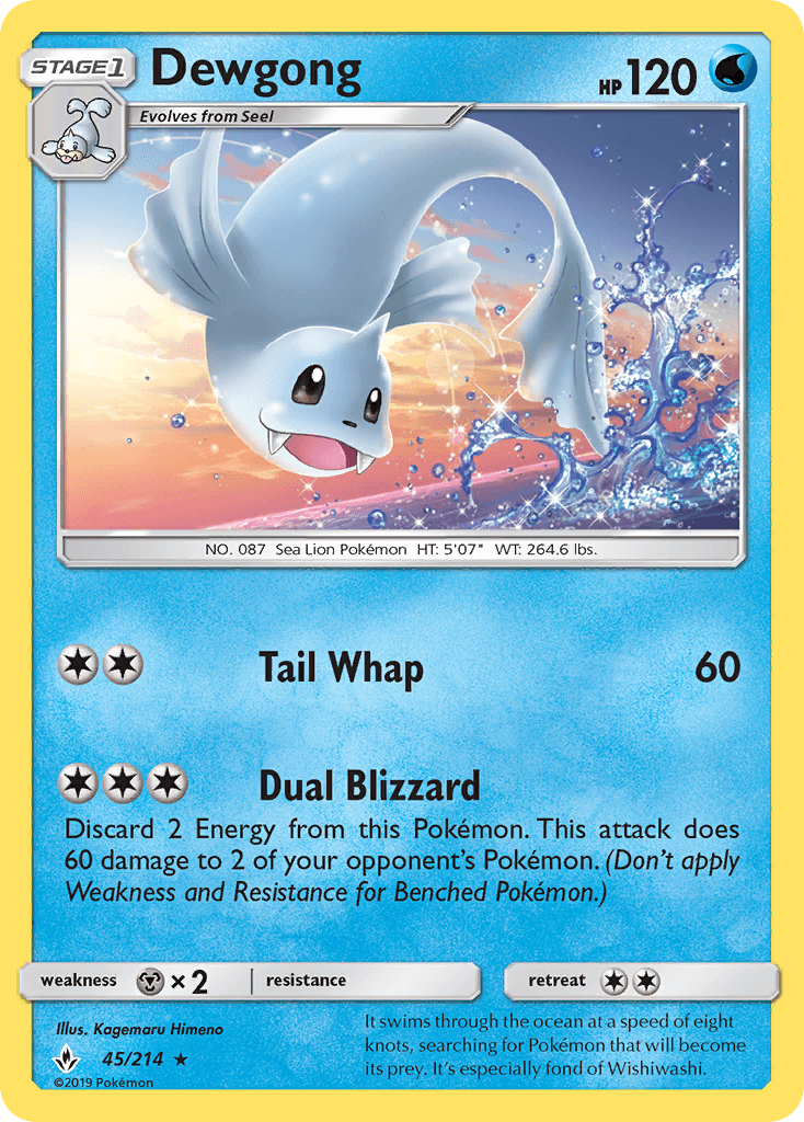 Dewgong Unbroken Bonds