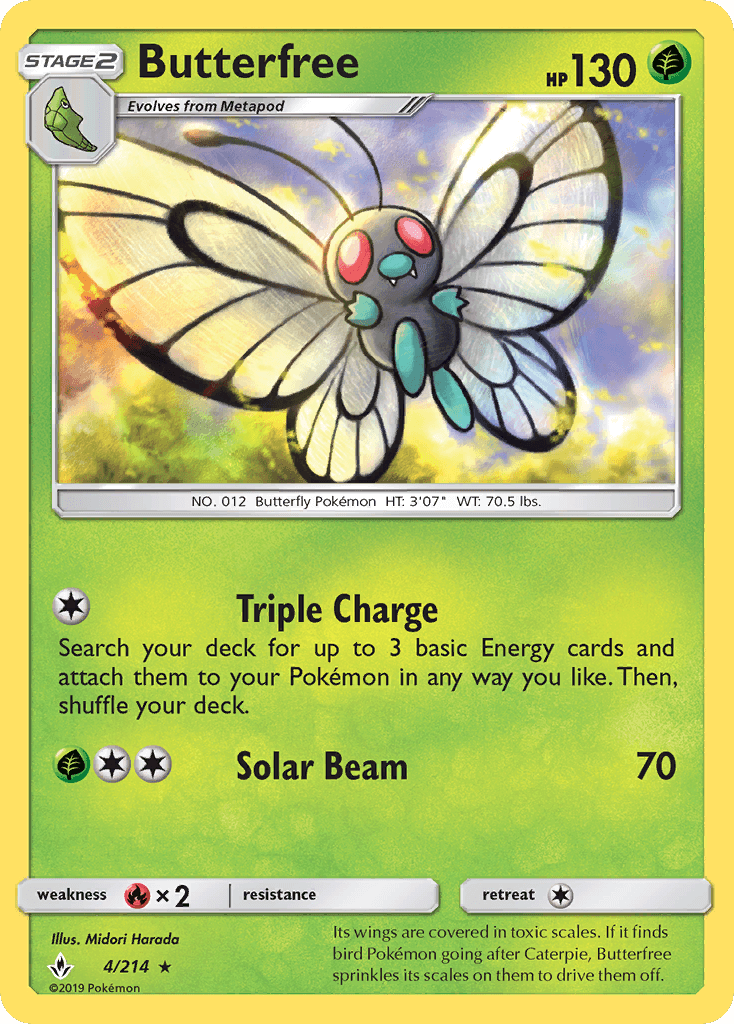 Butterfree Unbroken Bonds