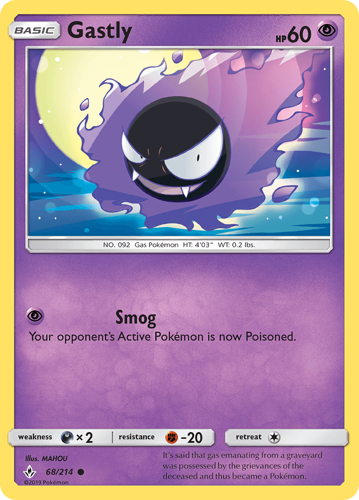 Gastly Unbroken Bonds