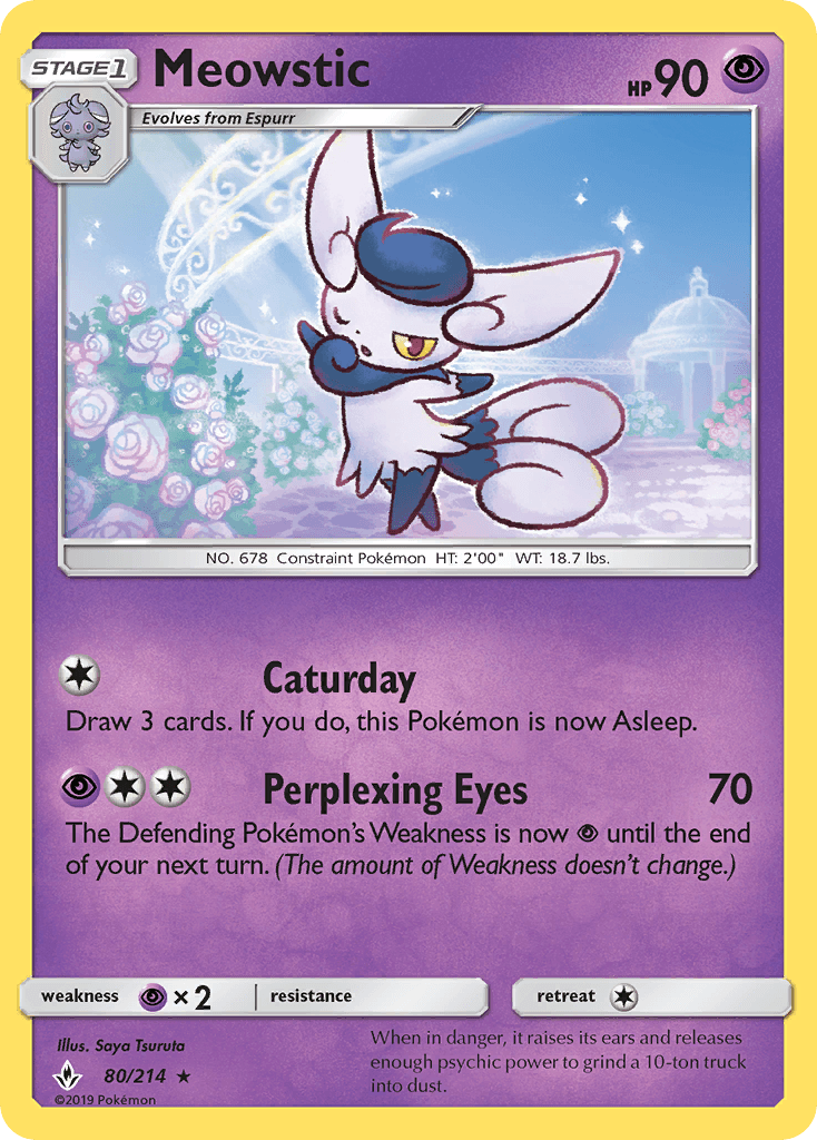 Meowstic Unbroken Bonds