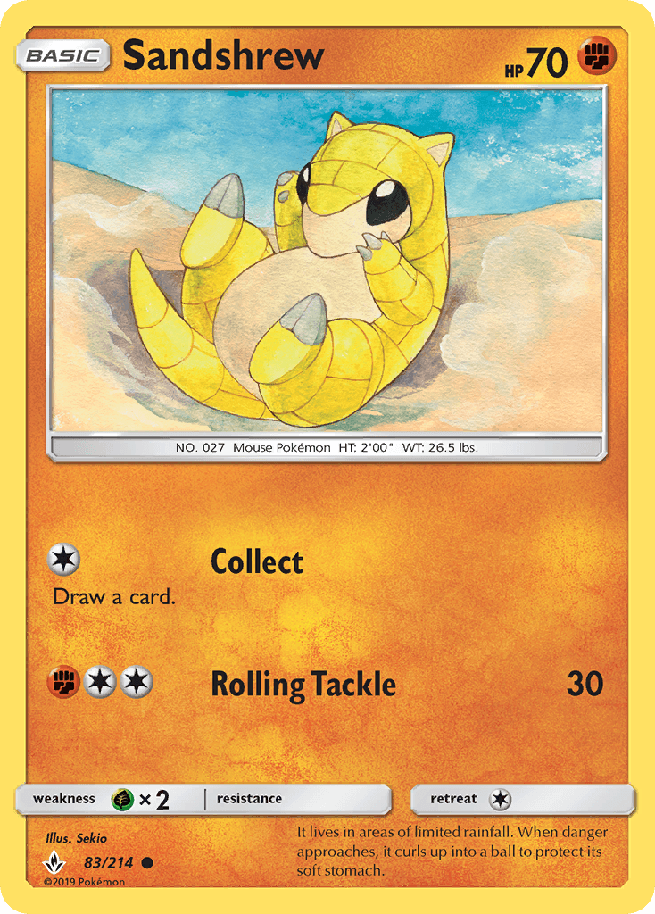 Sandshrew Unbroken Bonds