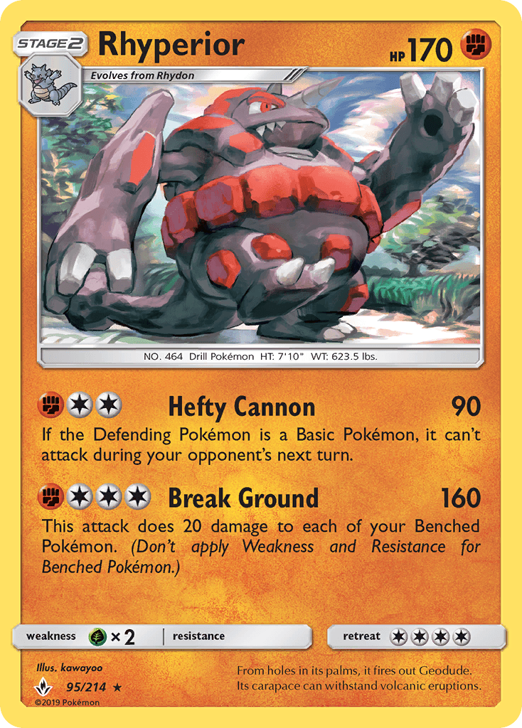 Rhyperior Unbroken Bonds