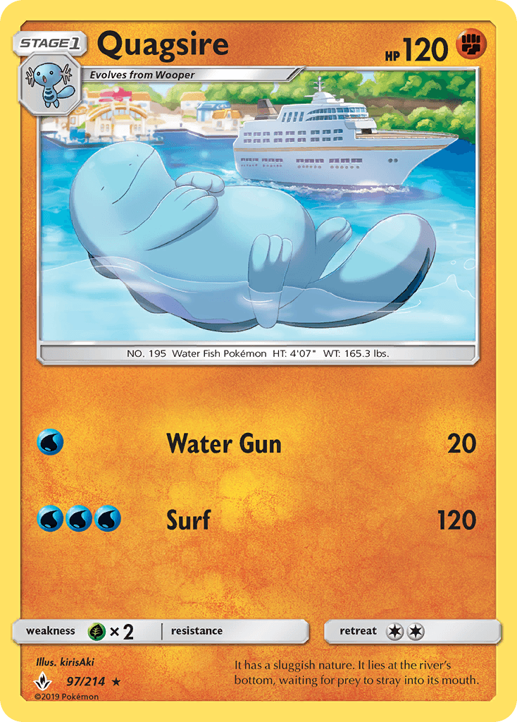 Quagsire Unbroken Bonds