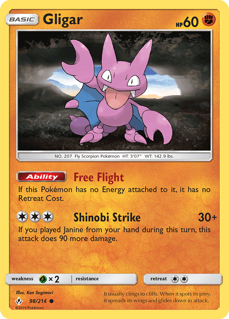 Gligar Unbroken Bonds