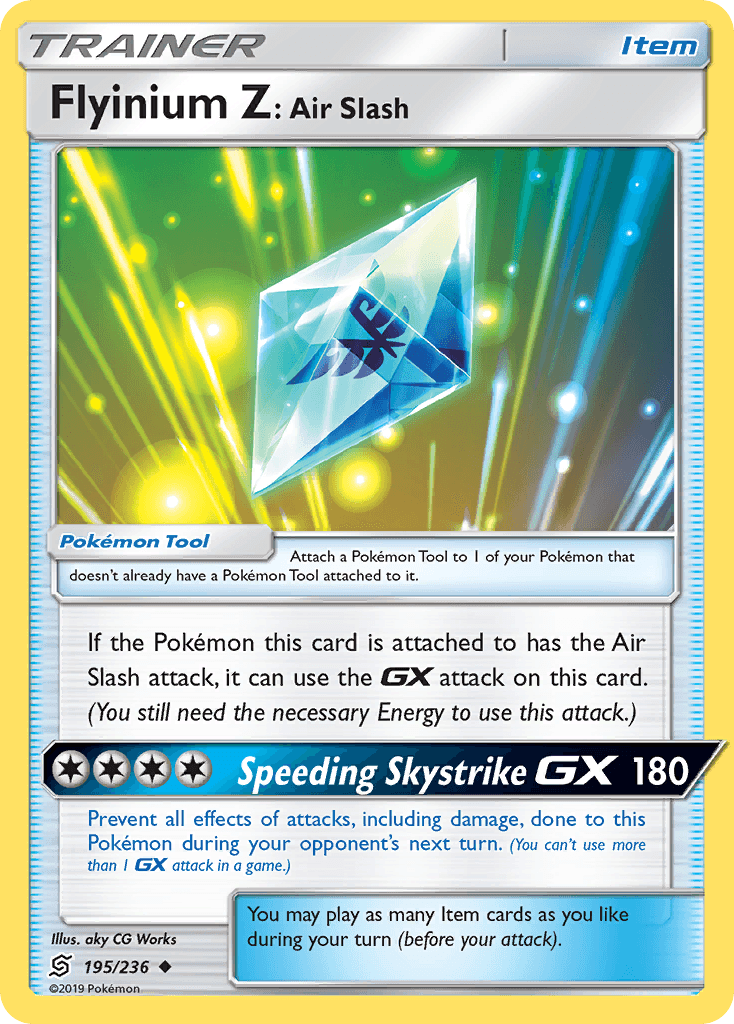 Flyinium Z: Air Slash Unified Minds