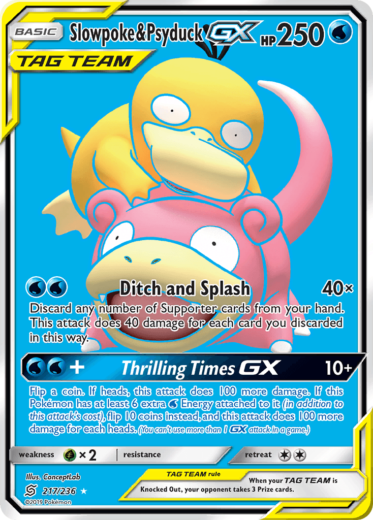 Slowpoke & Psyduck-GX Unified Minds
