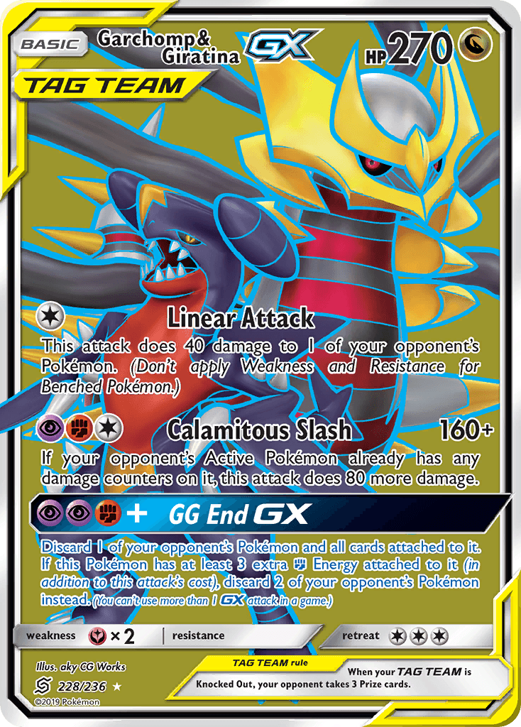 Garchomp & Giratina-GX Unified Minds