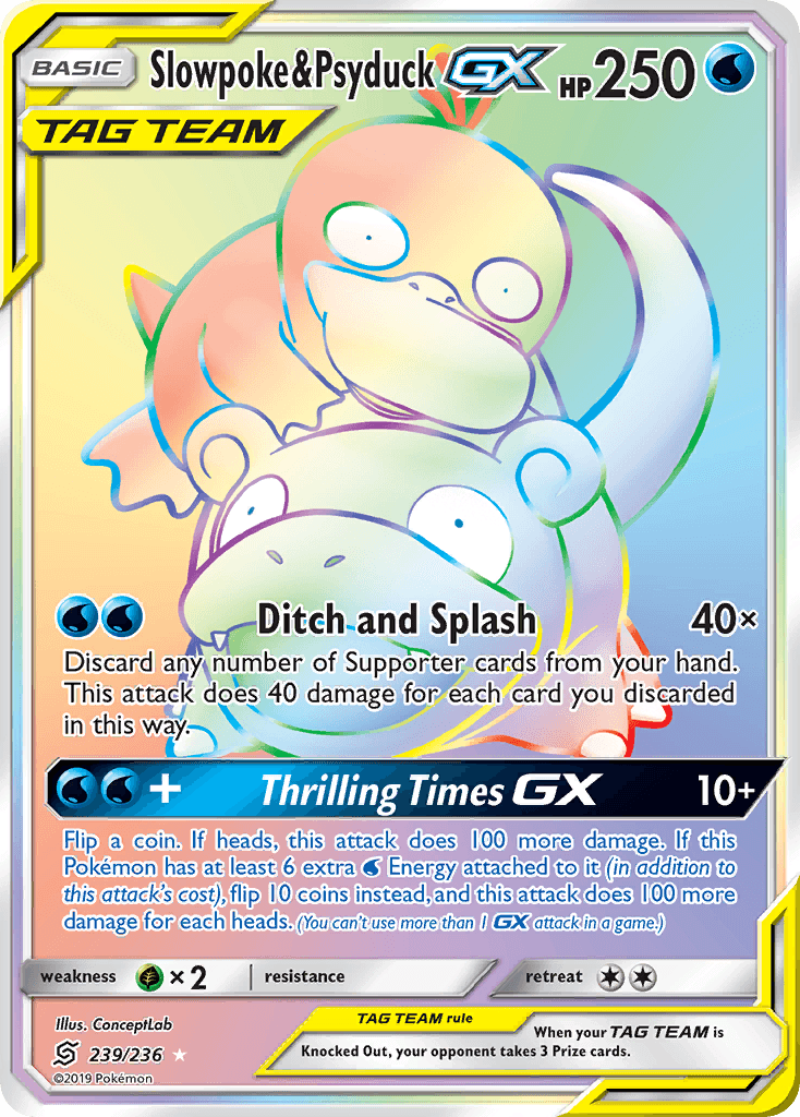 Slowpoke & Psyduck-GX Unified Minds