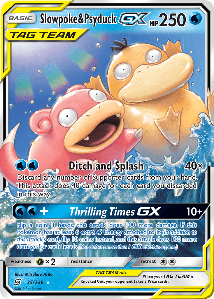Slowpoke & Psyduck-GX Unified Minds