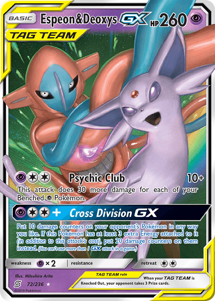 Espeon & Deoxys-GX Unified Minds