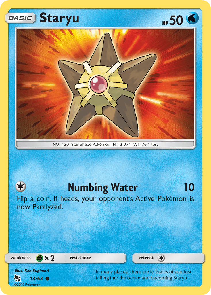 Staryu Hidden Fates