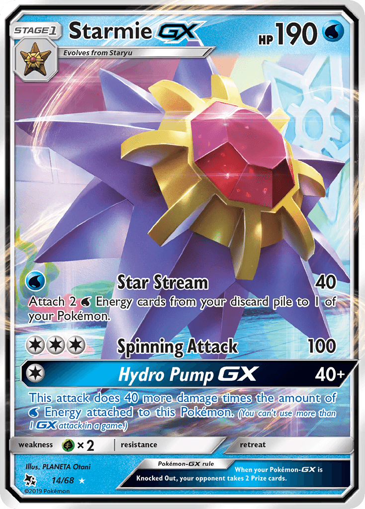 Starmie-GX Hidden Fates
