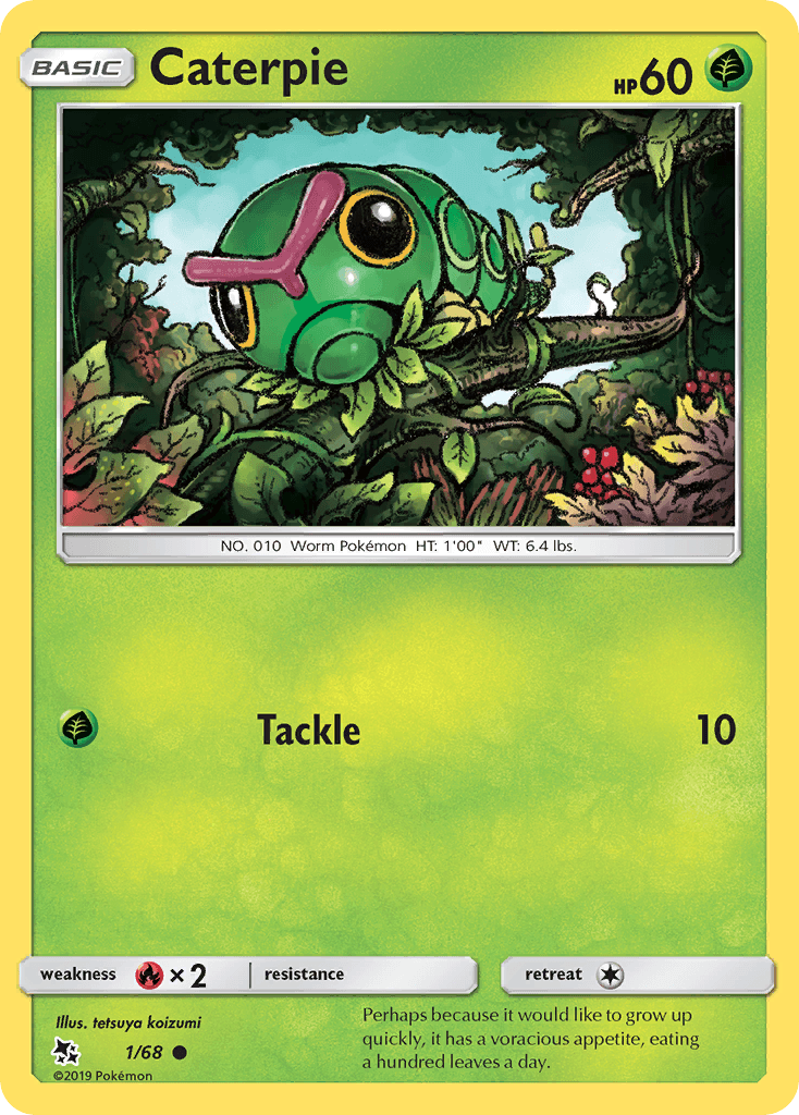 Caterpie Hidden Fates