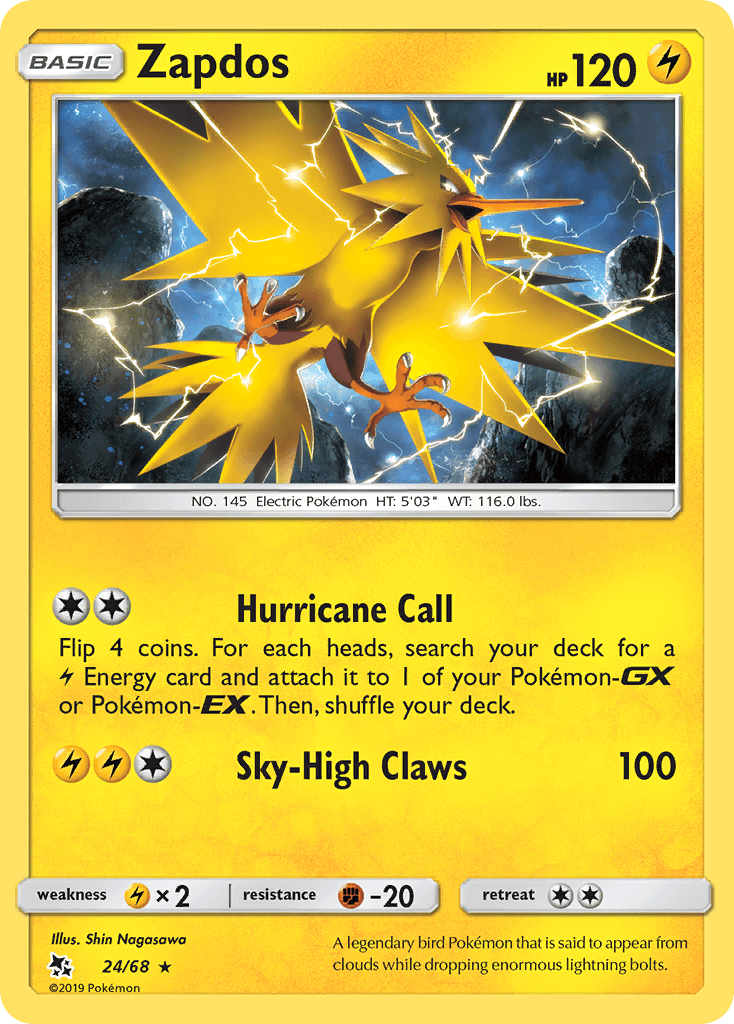 Zapdos Hidden Fates