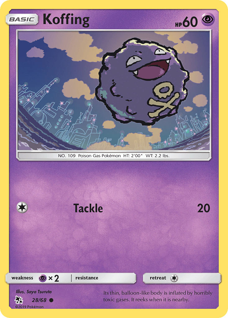 Koffing Hidden Fates