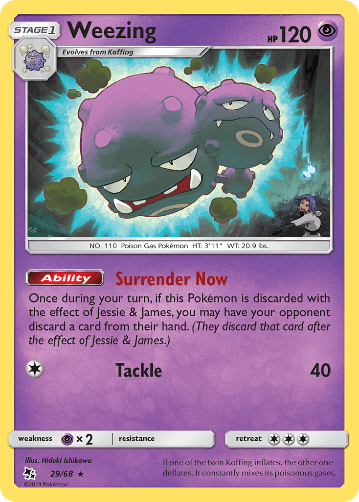 Weezing Hidden Fates