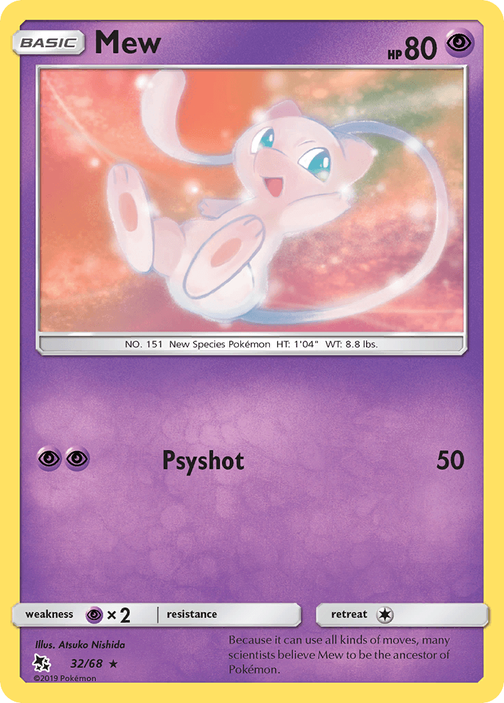 Mew Hidden Fates