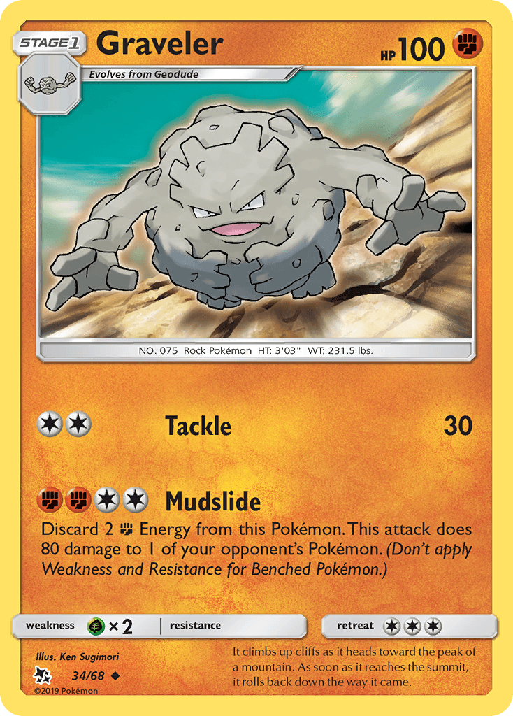 Graveler Hidden Fates