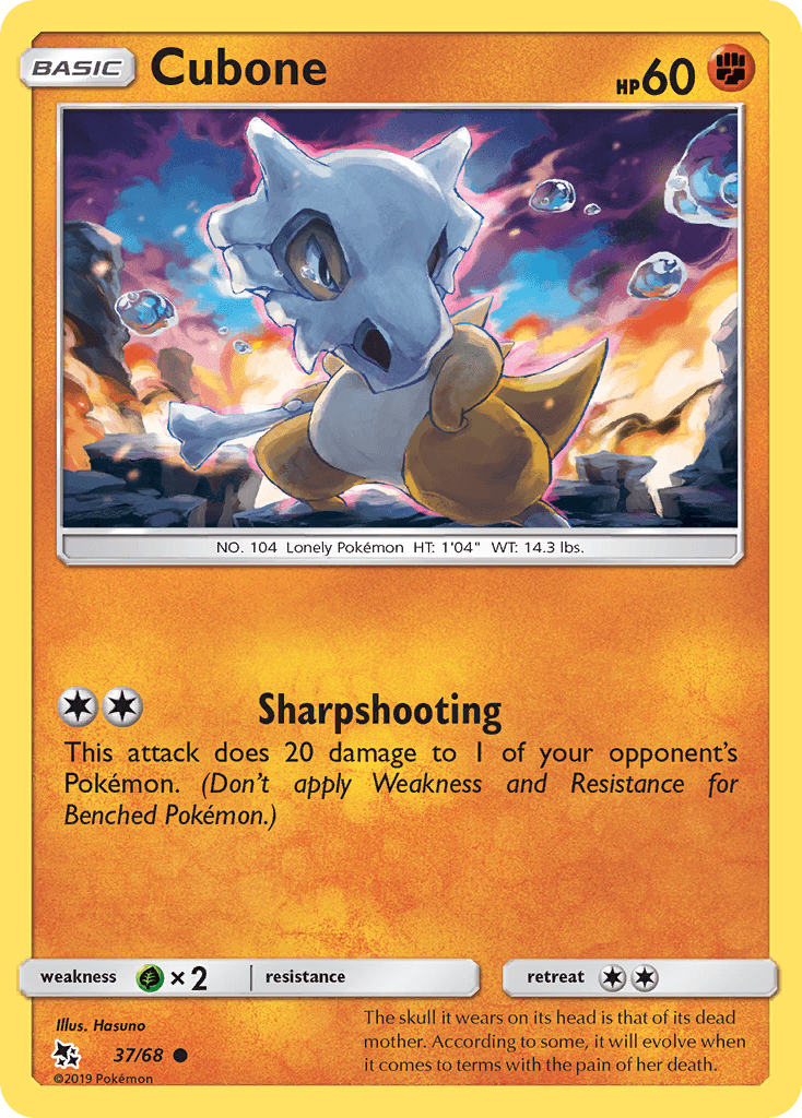 Cubone Hidden Fates