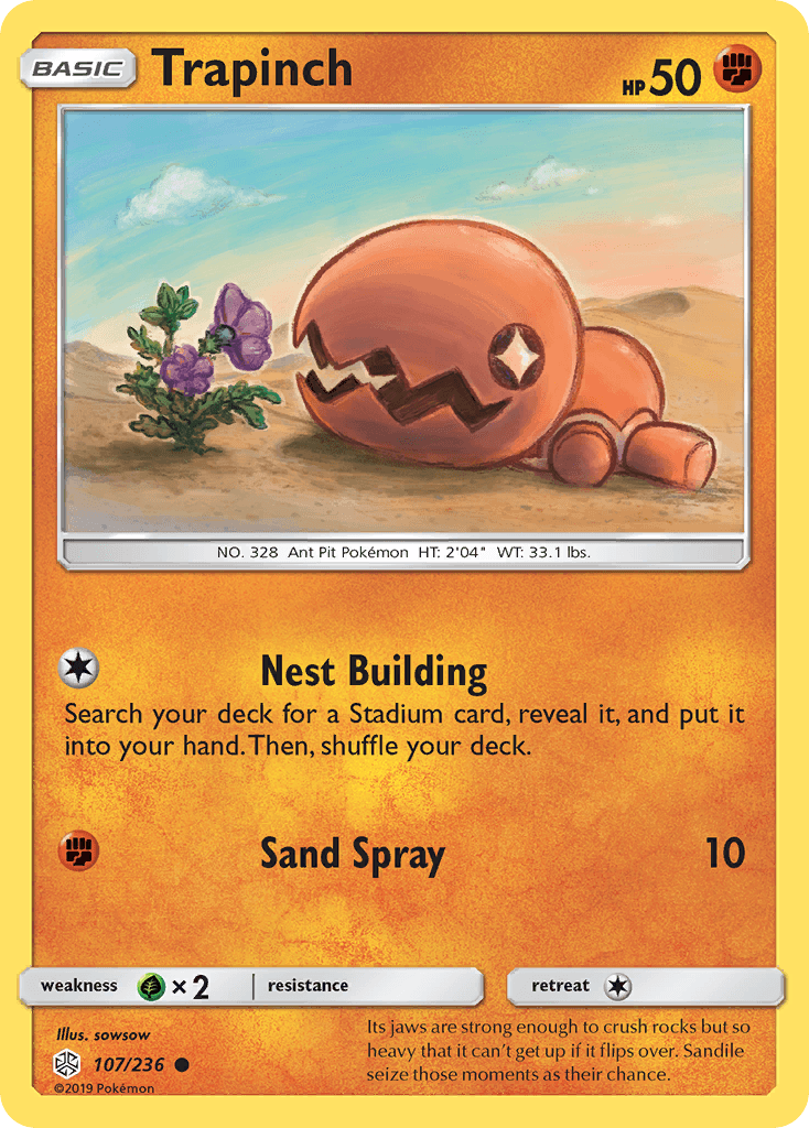 Trapinch Cosmic Eclipse