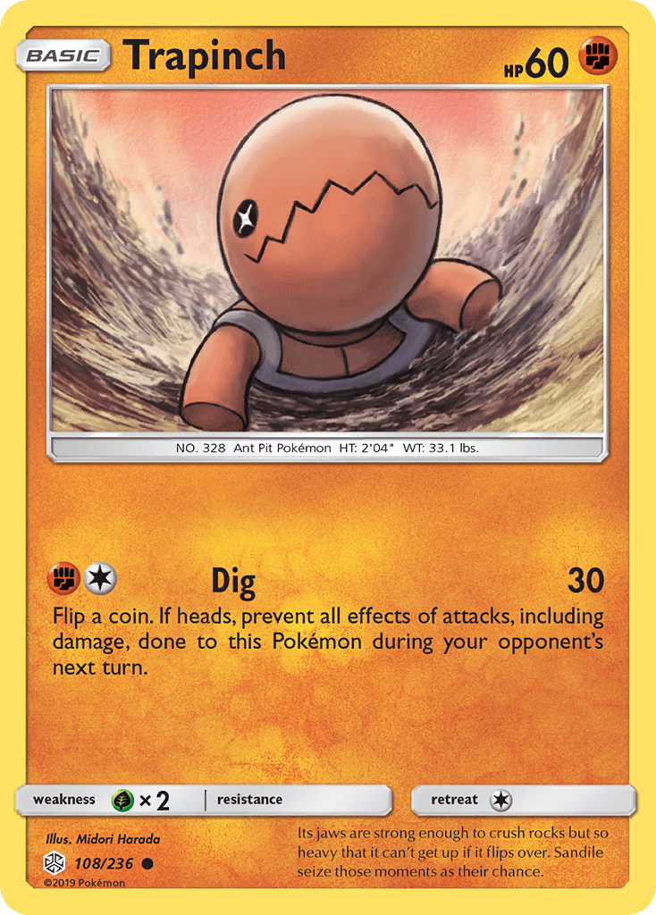 Trapinch Cosmic Eclipse