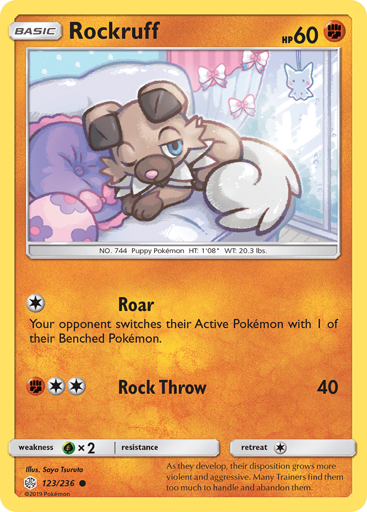 Rockruff Cosmic Eclipse