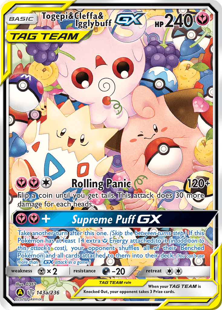 Togepi & Cleffa & Igglybuff-GX Cosmic Eclipse