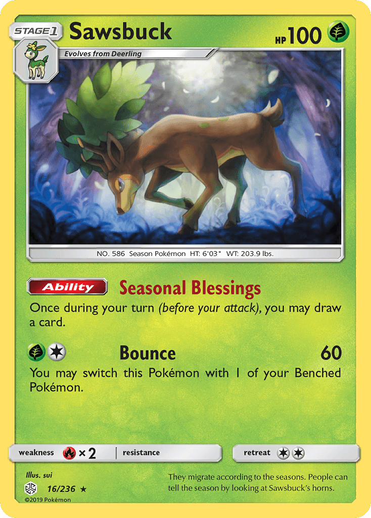 Sawsbuck Cosmic Eclipse