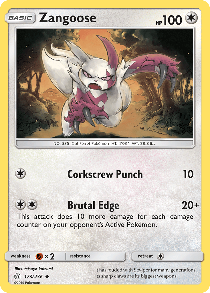 Zangoose Cosmic Eclipse